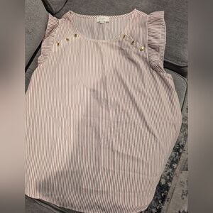 Ann Taylor loft sleeveless blouse